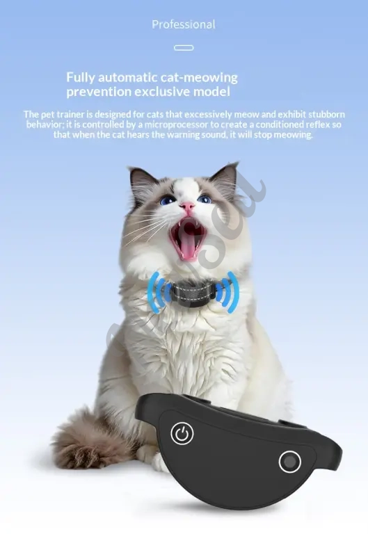 Remote Cat Training Device Rechargeable Model