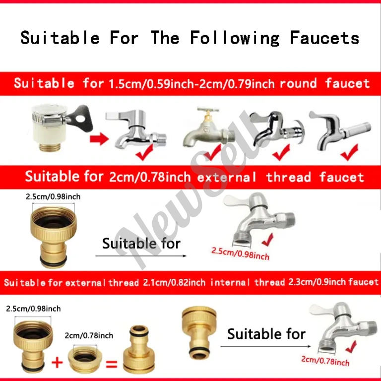 Car Wash Household Garden Watering Gun Hose