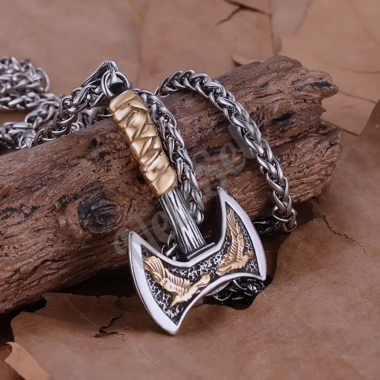 Retro-style Stainless Steel Necklace For Men