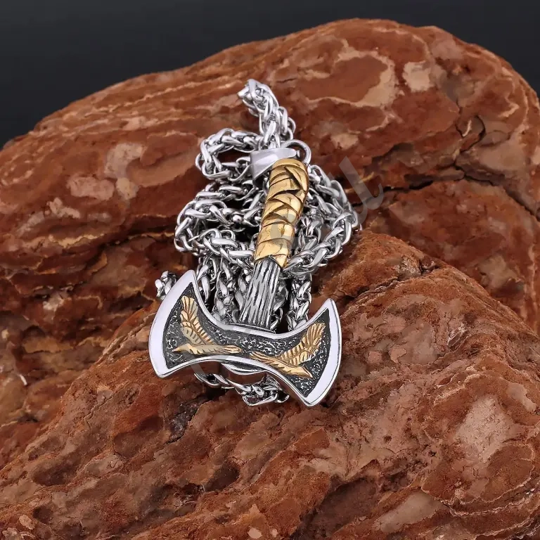 Retro-style Stainless Steel Necklace For Men