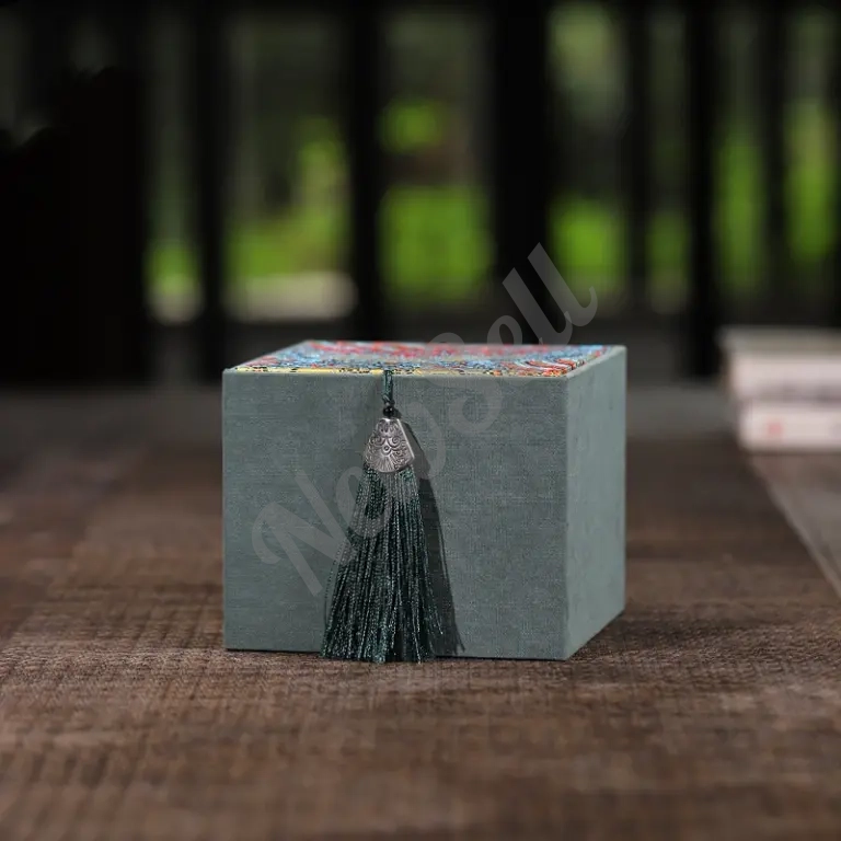 Chinese-style Retro Jewelry Ring And Pendant Storage Box