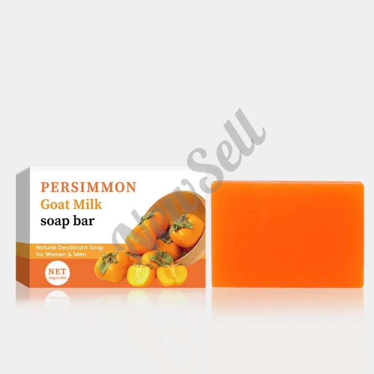Persimmon Soap For Cleansing Bathing And Deodorizingfragrant