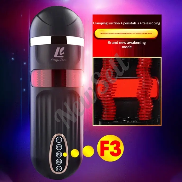 Telescoping Suction-Cup Mount Heated Interactive Sound-Emitting Male