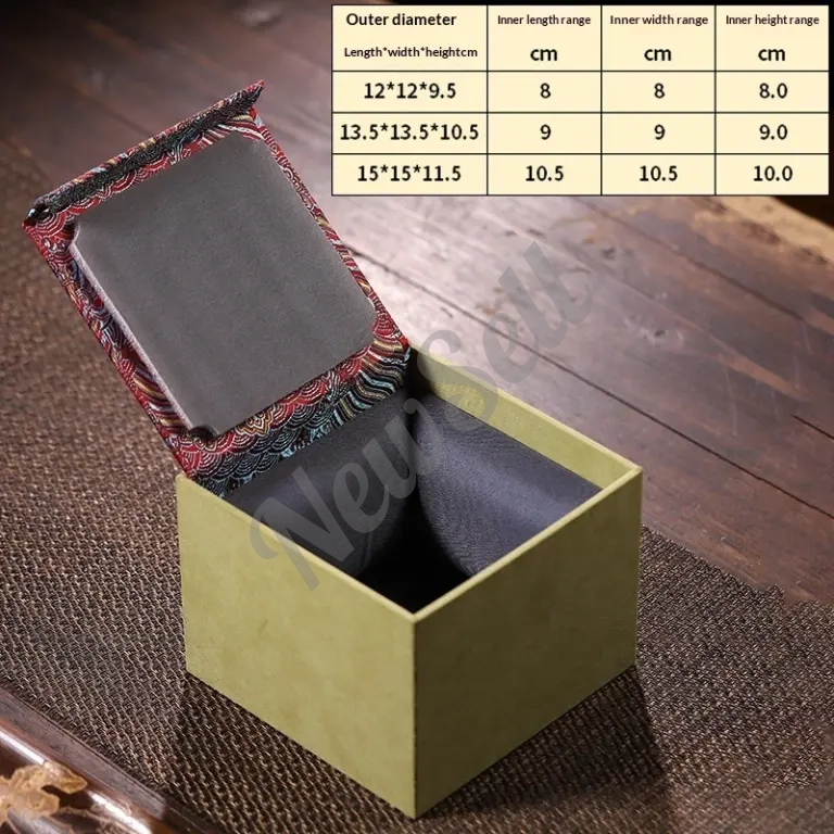 Chinese-style Retro Jewelry Ring And Pendant Storage Box