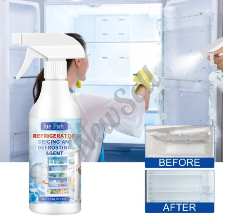 Household Freezer Defrosting Ice Removal Clearing Ice Blocks To Prevent Freezing