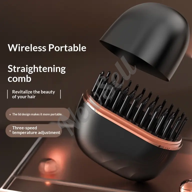 New Mini Charging Hair Straightener Comb