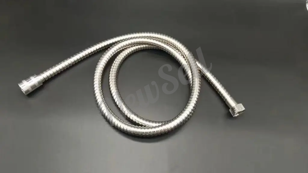Stainless Steel Shower Hose Gray Flexible Hose