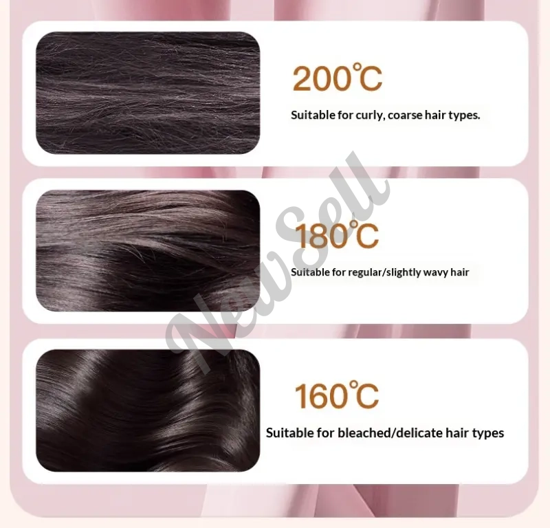 New Mini Charging Hair Straightener Comb