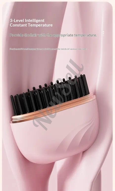 New Mini Charging Hair Straightener Comb