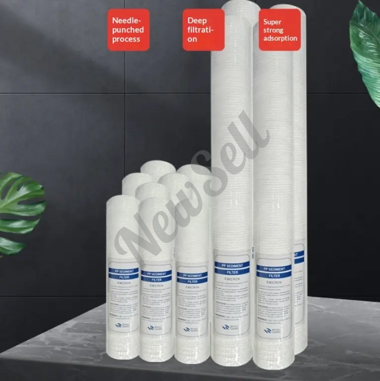 Universal 20-inch Food-Grade PP Cotton Meltblown Filter Cartridge For Water Purifiers