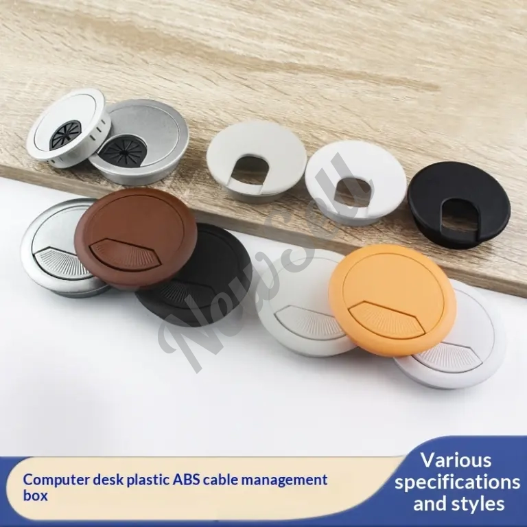 Office Desk Plastic Cable Management Box Desk Cable Grommet Cover