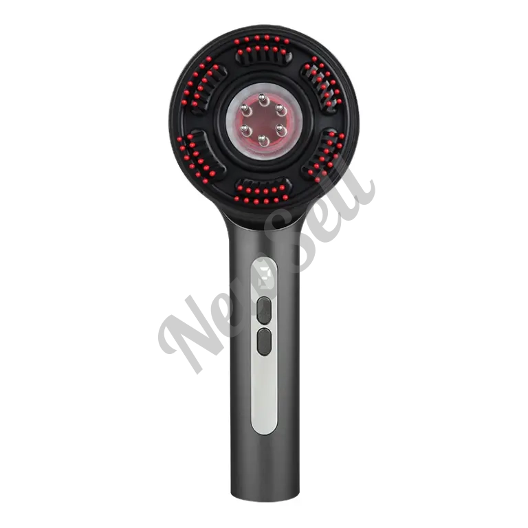 Three Gear Vibrating Massage Comb Household Spray Massage Comb