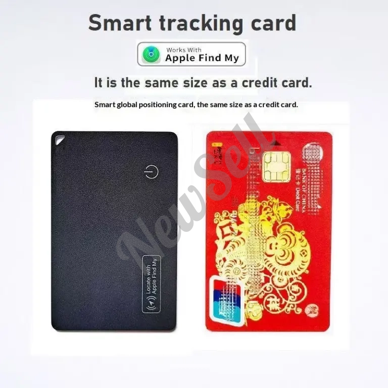 Card Anti-loss Device Built-in Wallet Finder And Tracker On IOS And Google Systems