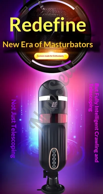 Telescoping Suction-Cup Mount Heated Interactive Sound-Emitting Male