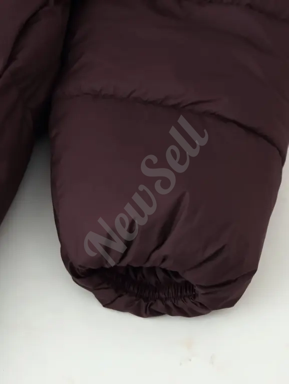 Simple Versatile Loose-fitting Padded Coat With A Hood