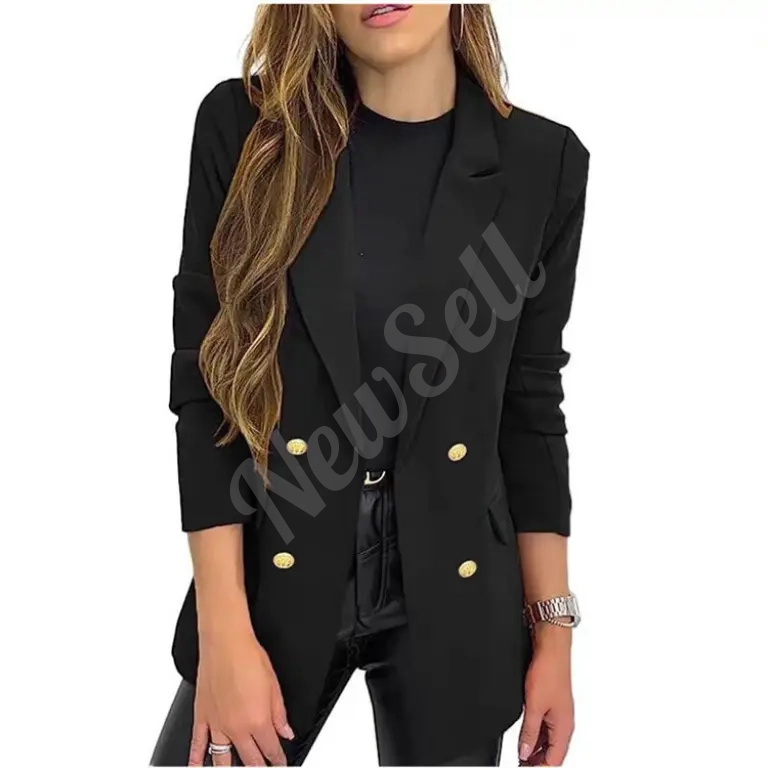 Casual Long-Sleeve Lapel-Button Autumn Coat