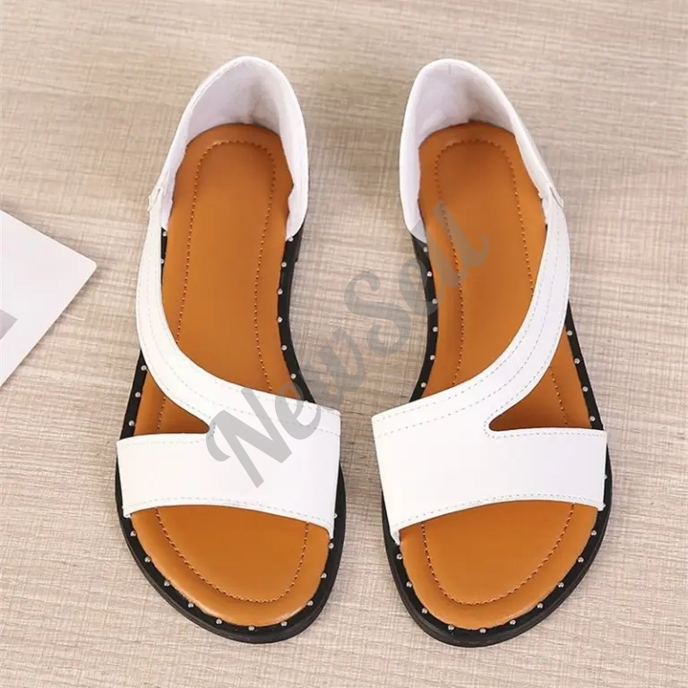 Outerwear Flat Large-size Fashion Sandals For Women