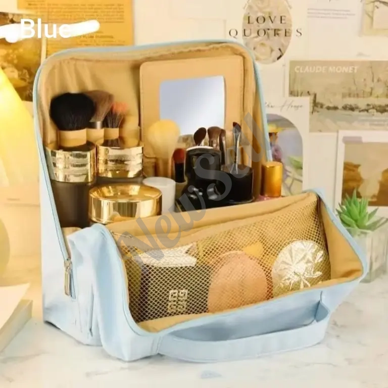 Handheld Partitioned Organizer With A Premium Portable Design