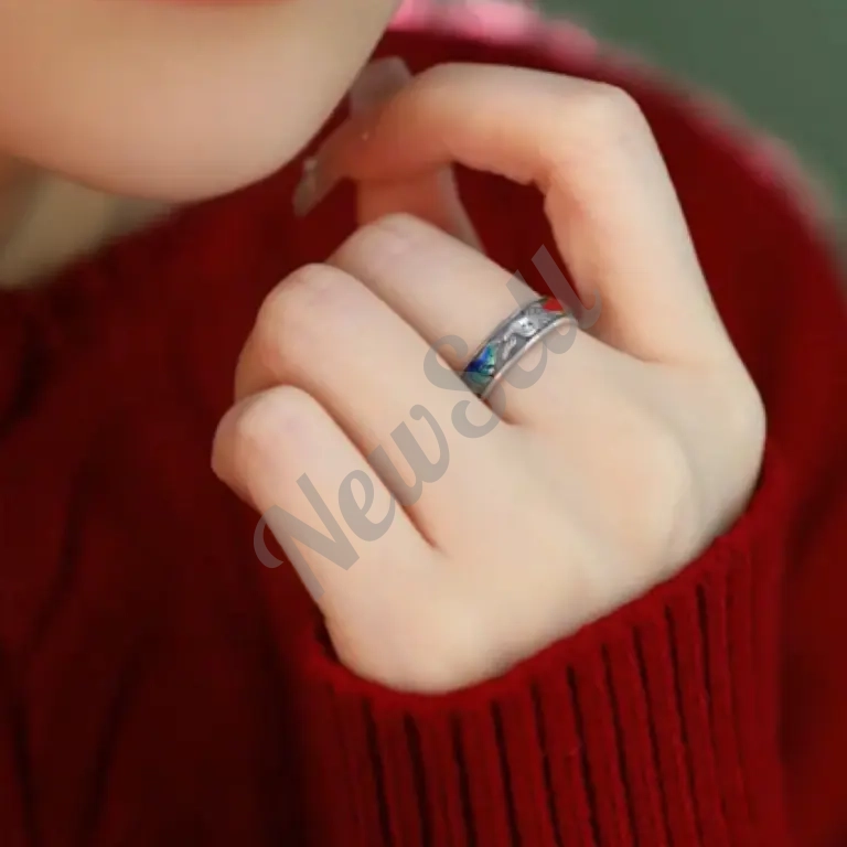 New Style Nine-Tailed Fox Ring For Women Retro And Fashionable