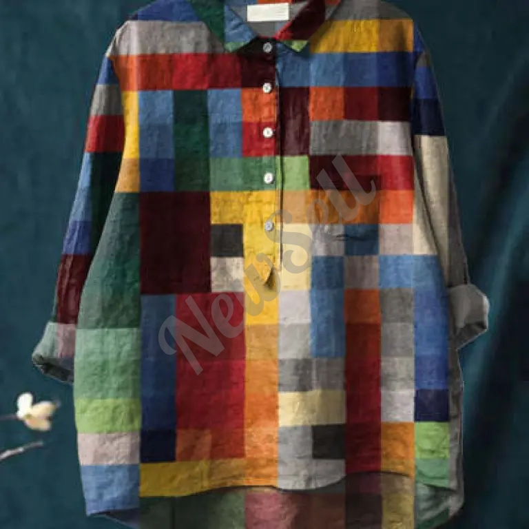 Women's Fashionable Printed Shirt Top