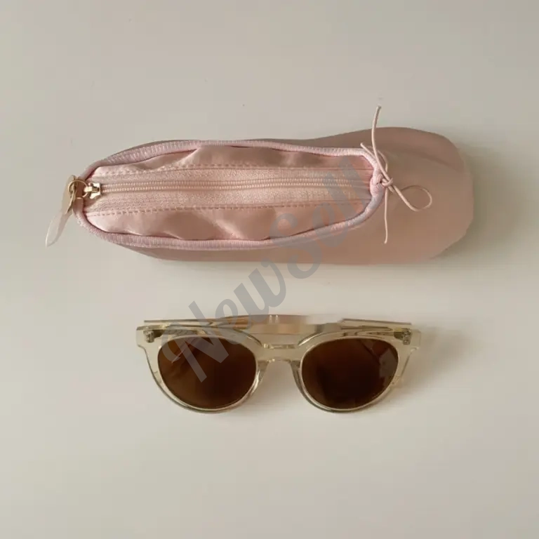 Bow Pencil Case Ballet Shoe Makeup Bag