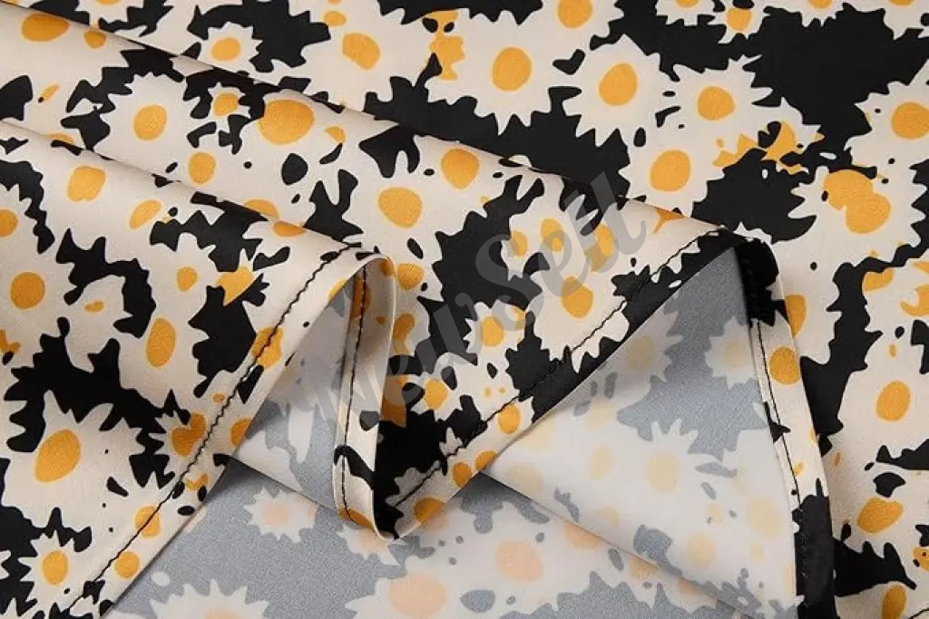 High-waisted Mermaid-style Satin Leopard-print Sheath Skirt