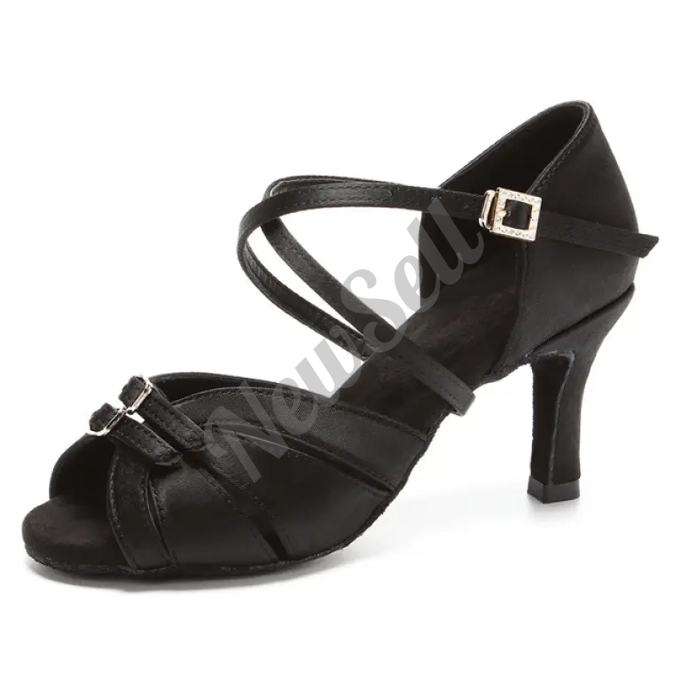 Womens Dance Shoes With A Mid Height Soft Sole