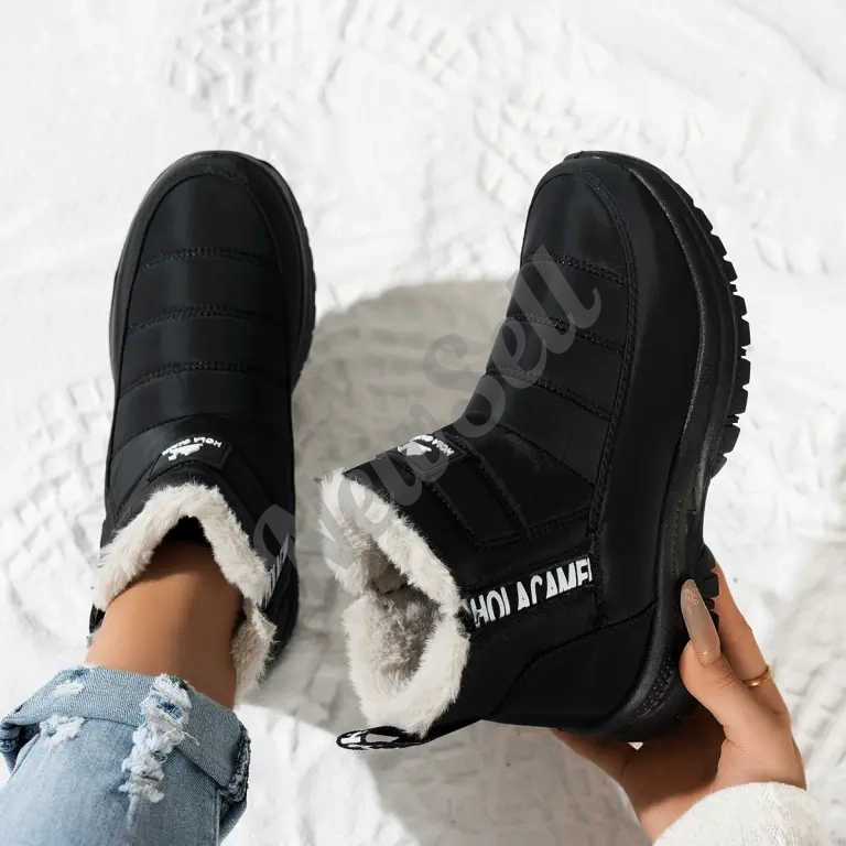 Women's Snow Boots With Fleece Lining