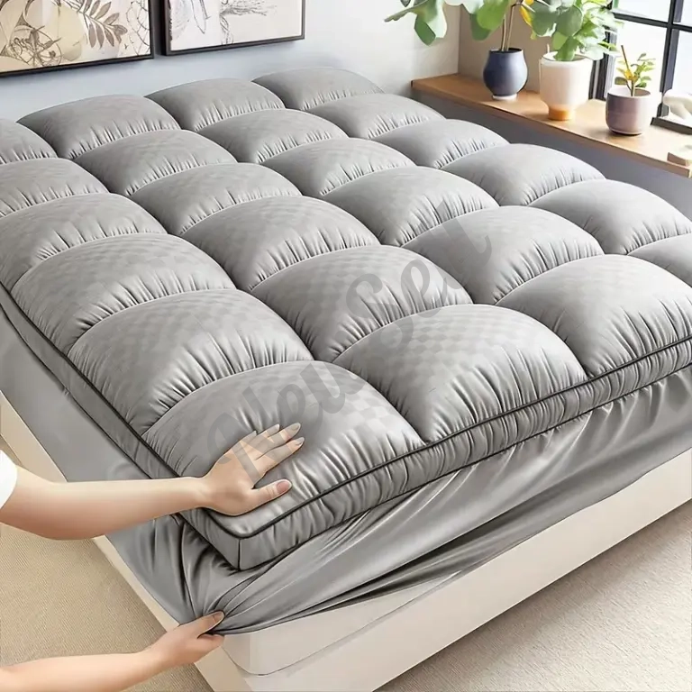 Cross-border Wholesale Quilted Embossed Fitted Sheet