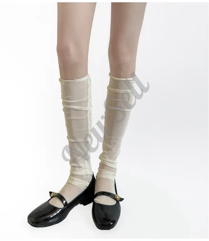 Lightweight, Slimming Mesh Socks For Women