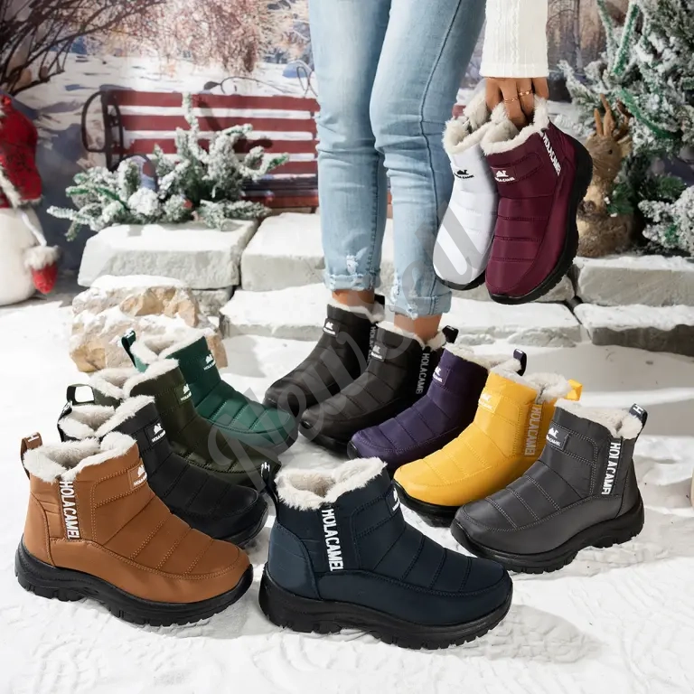 Women's Snow Boots With Fleece Lining