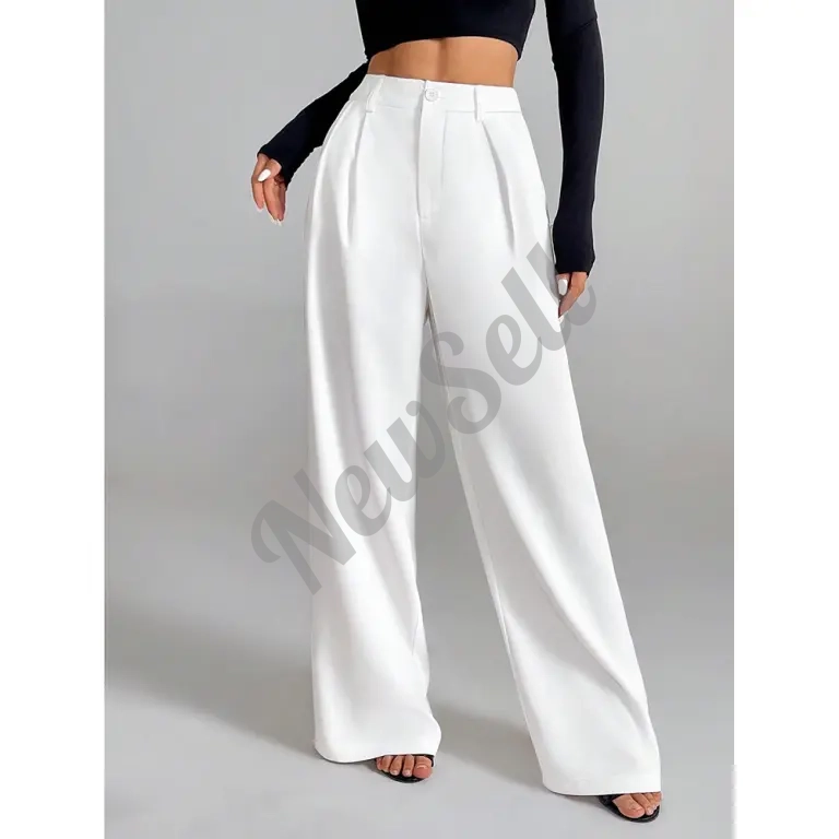 Women's Fashion High-Waist Slimming Casual Wide-Leg Pants