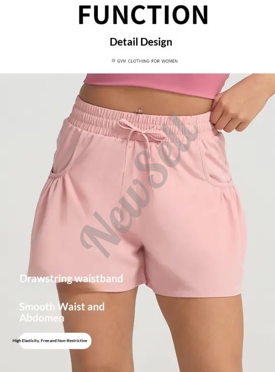 Summer Quick-drying Fitness Shorts Peach Butt Womens